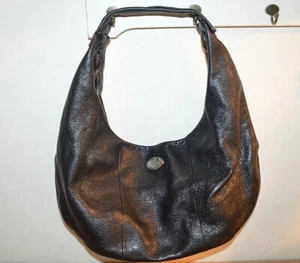 Sac en cuir noir MAC DOUGLAS - Picture 1 of 6