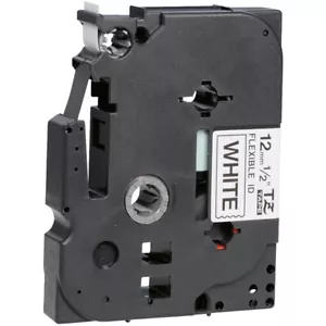 Cinta de etiqueta flexible Brother TZeFX231 negro sobre blanco 12 mm - Imagen 1 de 1
