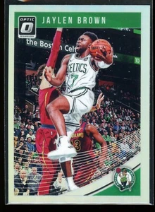 2018-19 Donruss Optic Jaylen Brown Silver Holo Prizm #66 Celtics Finals MVP! - Picture 1 of 2
