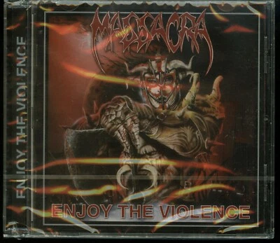 Massacra Enjoy the Violence CD new re-issue bonus tracks Century Media 9984072 - Image 1 of 2