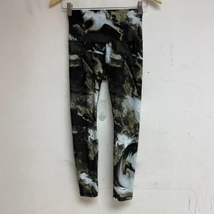 Calia Women's Core Essential High Rise 7/8 Leggings Camo Hazy Elixer Dark Olive - Picture 1 of 7