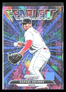 Rafael Devers 2022 Panini Prizm #FL-12 SN199 Fearless Blue Mojo Prizm - Picture 1 of 2