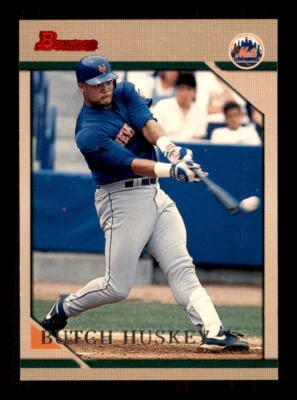 1996 Baseball Bowman Butch Huskey New York Mets #123 2 - Image 1 of 2