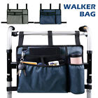 Walker Bag With Cup Holder Large Capacity Storage Pouch Wheelchairs Guats