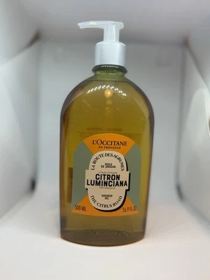 Aceite de ducha L'occitane en Provence Citron Luminciana Jumbo 16,9 oz/500 ml nuevo Foto 1 de 2