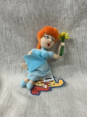 Rocky and Bullwinkle & Friends 2000 9" peluche CVS Nell Fenwick nuevo con etiquetas Foto 1 de 4