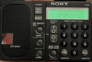 ICF-SW1 Sony Shortwave ulepszony ze wszystkimi akcesoriami (w oryginalnym pudełku) - Zdjęcie 1 z 10
