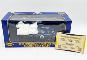 * 12003 - 1969 Mark Donohue #6 Sunoco T70 Lola Coupe - COA Incl. - 1:18 by GMP - Picture 1 of 22
