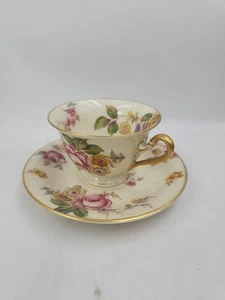 Rosenthal Bavaria Ivory Floral Chocolate Cup - Picture 1 of 7