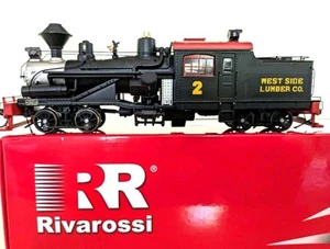 Rivarossi scala HO due camion Heisler locomotiva a vapore Westside Lumber Co. #2 DCC/SOUND - Foto 1 di 6
