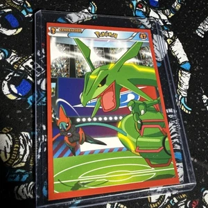 Rayquaza & Deoxys Pokemon Peruvian Card - Picture 1 of 2