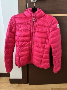 Moncler Quilted Jacket Girls With Hood Sz 12 - Picture 1 of 9