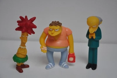 Burger King The Simpsons 2000 3 Figuren Mr. Burns, Barney Gumble Sideshow Bob - Bild 1 von 4