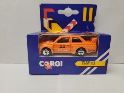 1984 Corgi 1/64 BMW M3 Diecast NIB #J30 Orange - Image 1 of 4