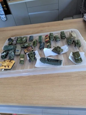 Bundle Job Lot Of 28 Vehicle, Plastic Airfix, Matchbox Realtoy , Soma Vintage - Image 1 of 4