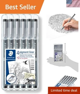 Künstlerisches Pigment Liner Set - 6 wasserfeste Skizzenstifte für kreativen Ausdruck - Bild 1 von 10