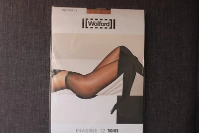 Wolford Invisible 12 Tights Feinstrumpfhose Gr. M Gobi 12 den Neu OVP - Bild 1 von 3