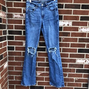 American Eagle Damengröße 6 lang Stretch 90’s Boot Cut Denim Jeans - Bild 1 von 7