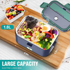 1.8L Electric Heating Lunch Box Portable for Car Office Food Warmer Container US