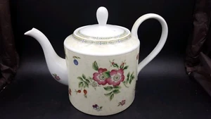 Wedgewood Fine China Lidded Coffee Teapot Wedgewood Fluer - Picture 1 of 9