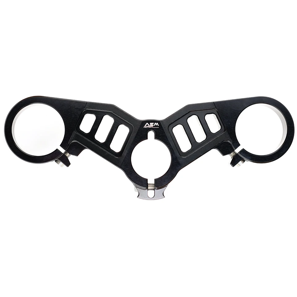 Yugo de triple abrazadera superior AEM Factory Ducati Panigale V4 - negro Foto 1 de 1