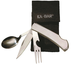 KA-BAR: Original HOBO - Portable fork, knife and spoon - # KA-BAR02-1300 - NEW