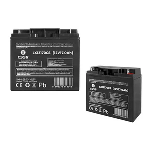 Batería de gel recargable 12V 17Ah a prueba de fugas libre de mantenimiento AGM - Imagen 1 de 1