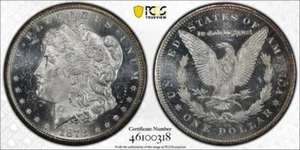 1878 CC CARSON CITY PCGS MS62 PL | Silver Morgan Dollar - $1 US Coin #40741A - Picture 1 of 3