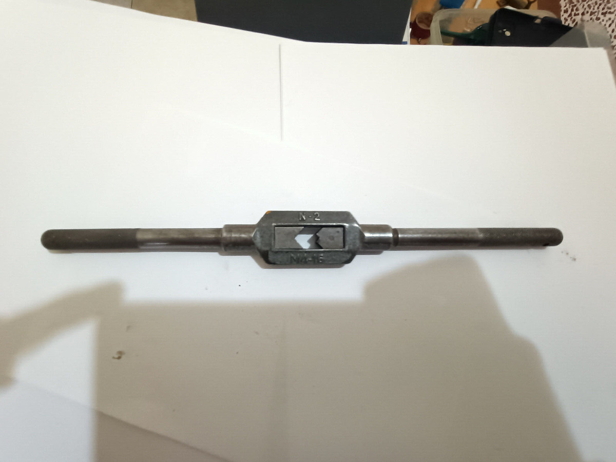 Giramaschi Regolabile Manuale Per Filettature M1-M8 - Chiave Per Alesatore In Acciaio - Foto 8