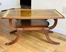 Duncan Phyfe style Mahogany Coffee Table Hand painted