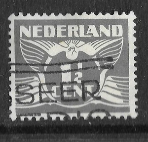 1 1/2c GREY dutch stamp for your collection - NETHERLANDS - Picture 1 of 1