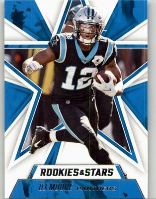 2020 Panini Rookies & Stars DJ Moore #77 Carolina Panthers - Image 1 of 2