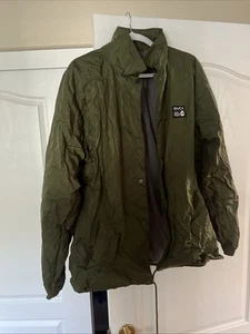 RVCA Mens Sz XlArtist Network Program Rain Jacket Windbreaker Lightweight Nature - Picture 1 of 4