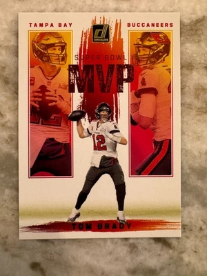 Tom Brady 2021 Donruss 超级碗 MVP 插入 #MVP1 坦帕湾海盗队 — 第 1/4 张图片