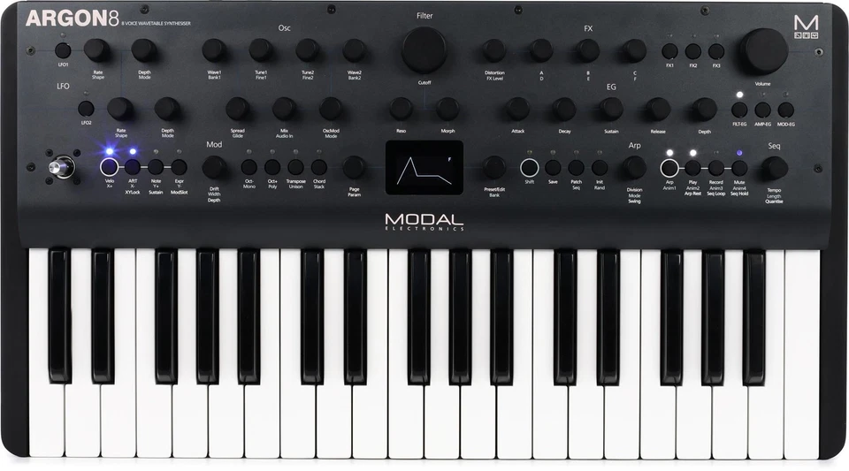 Modal Electronics Argon8 37-Key 8-Voice Polyphonic Wavetable Synthesizer - Image 1 of 1