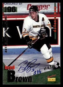 1995 Signature Rookies Draft 96 #6 Brad Brown SN,AU #/4500 - Picture 1 of 2