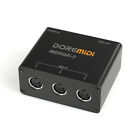 DOREMiDi MIDI MERGE-3 gitara pięciopinowy interfejs MIDI Host Box Adapter Konwerter
