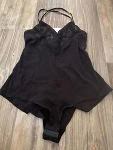 L'Agent by Agent Provocateur schwarzer "JADA" Playsuit Teddy - AP3 Medium - neu Etikett - Bild 1 von 5