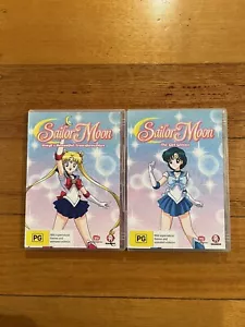 Sailor Moon - The Girl Genius & Usagi's Beautiful Transformation Eps 1-12 DVDS - Picture 1 of 2