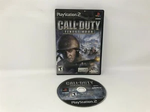 Call of Duty: Finest Hour - Sony Playstation 2 PS2 - En caja - Sin manual - Imagen 1 de 1