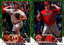 2023 Topps Update Series Green Foil #/499 Singles w/ Rookie RC - You Pick