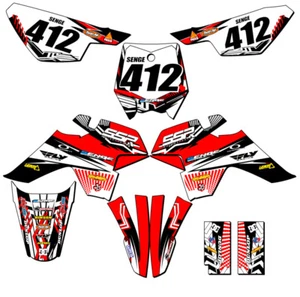 Kit de Gráficos SR 70 AUTO MAYHEM Red Senge Compatible con SSR - Imagen 1 de 10