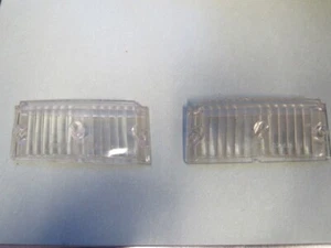 1962 AMC RAMBLER AMBASSADOR BACK UP LIGHT LENSES LH & RH NOS - Picture 1 of 1