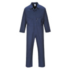 Portwest Overall Coverall Safety Work Wear Liverpool Zip Boiler Suit Polycotton
