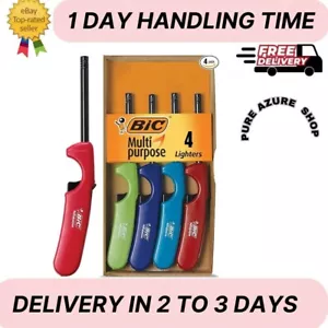 BIC Multi-Purpose Classic Edition Lighters, Great for Holiday Candles and Firepl - Picture 1 of 1