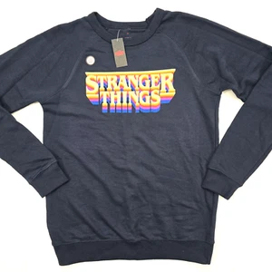 STRANGER THINGS PULLOVER 8 BIT RAGLAN FLEECE M POP UP STORE EXKLUSIV NEU MIT ETIKETT - Bild 1 von 13