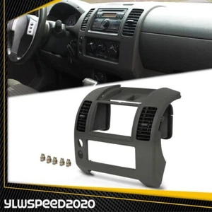 Fit For 05-20 Nissan Frontier Center Dash Console Instrument Panel Lid Bezel - Picture 1 of 12