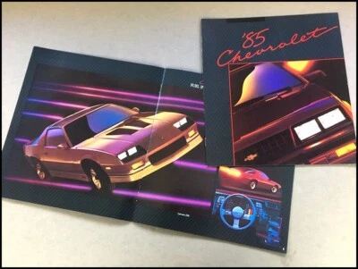 1985 Chevrolet 20-page Car Sales Brochure - Caprice Monte Carlo Camaro Cavalier Foto 1 de 4