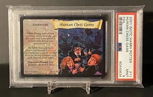 Harry Potter TCG Base Set Human Chess Game 11/116 Foil Premium PSA 9 Mint - Picture 1 of 3