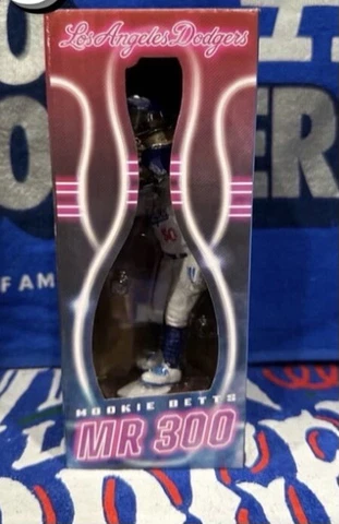 Mookie Betts Bobblehead 2022 Los Angeles Dodgers 10/3 SGA NIB Baseball Cover